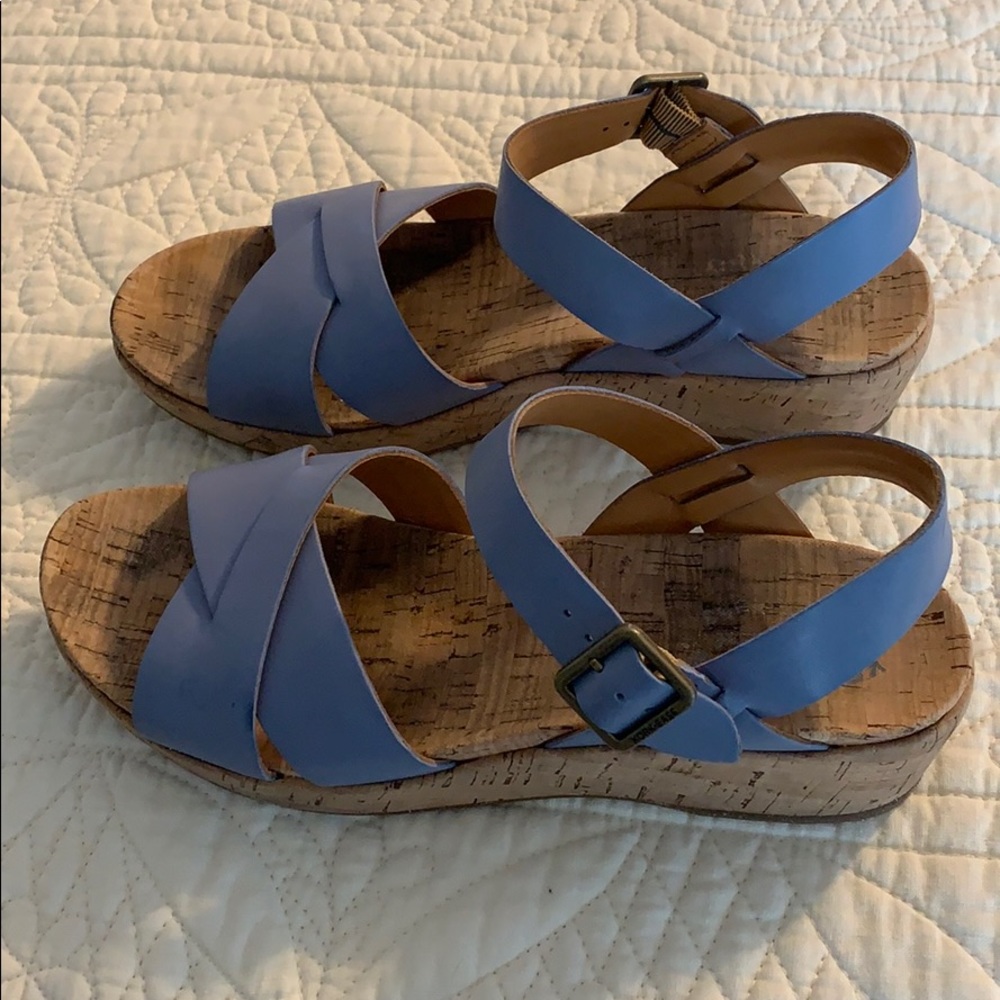 Size 9 M Kork Ease Myrna Cornflower Blue